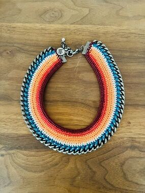 Venessa Arizaga VINTAGE crochet choker. NYC Designer. Est 2010.